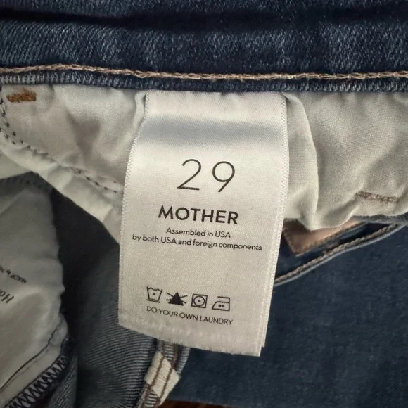 MOTHER The Hustler Ankle Fray Home Movies Wash 29 - Picture 6 of 7